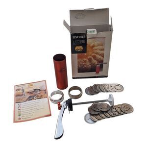 Marcato Biscuit Maker Cookie Press With 20‎ Attachments Made In Italy